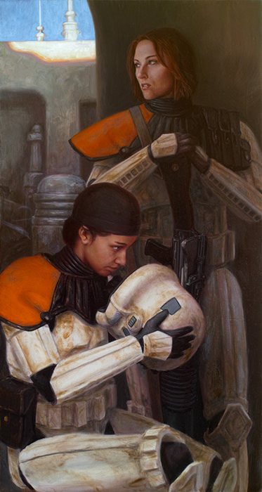 Illustration for article titled George Lucas is Darth Vader and more, in Celebration Europe's Art Show